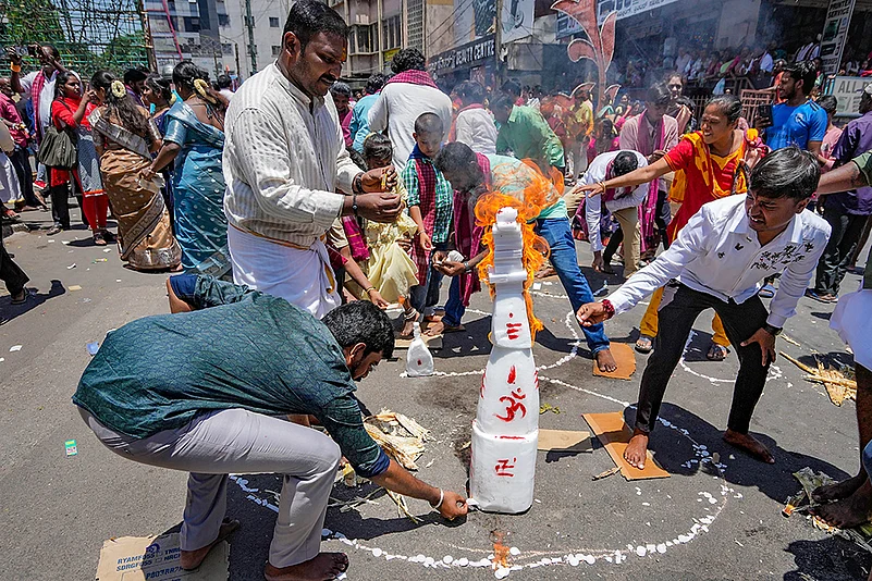 Karaga festival celebrations in Bengaluru