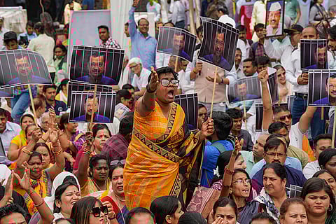 AAP protest at Jantar Mantar