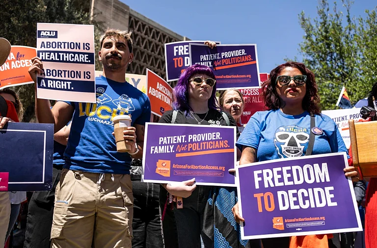 Arizona House Votes To Repeal 1864 Abortion Ban - Getty Images