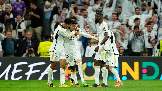 Real Madrid 3-3 Man City, UCL: Federico Valverde Nets Late Equaliser