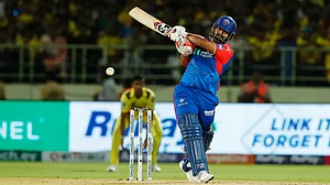 IPL/BCCI : Rishabh Pant smashed 51 runs off 32 balls against Chennai Super Kings in Visakhapatnam.