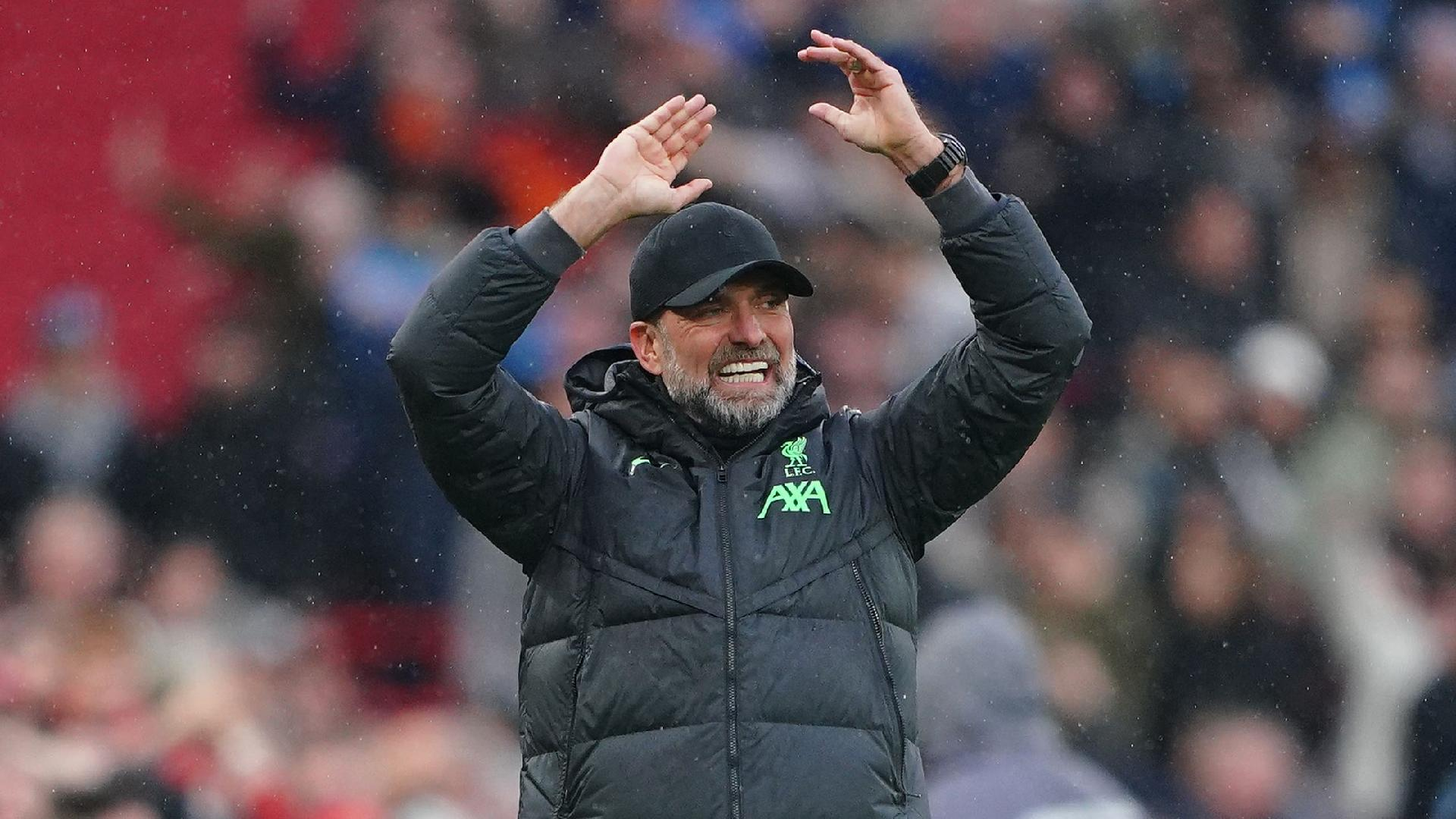 Liverpool manager Jurgen Klopp expects more nervy moments in the title run-in. - Peter Byrne/PA