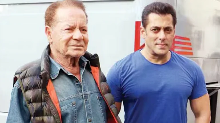 Salim Khan With Son Salman Khan - Google