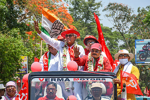 CPI(M) candidates SM Sadi & Alakesh Das