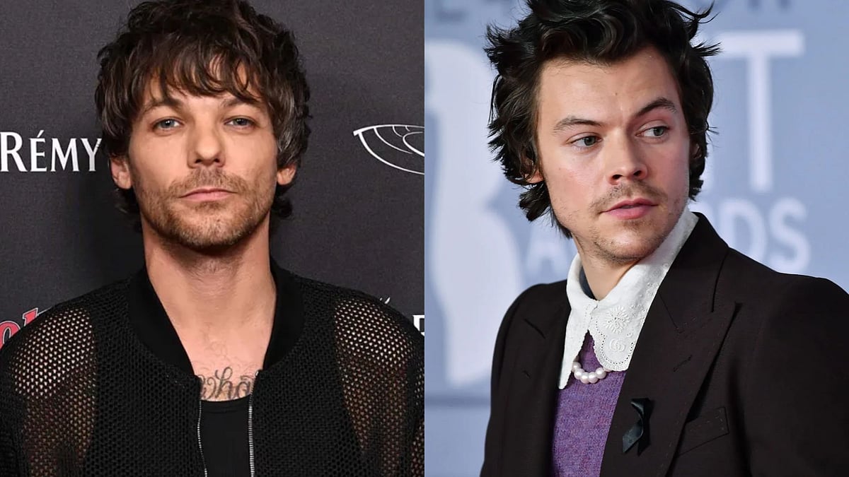 X : Louis Tomlinson, Harry Styles