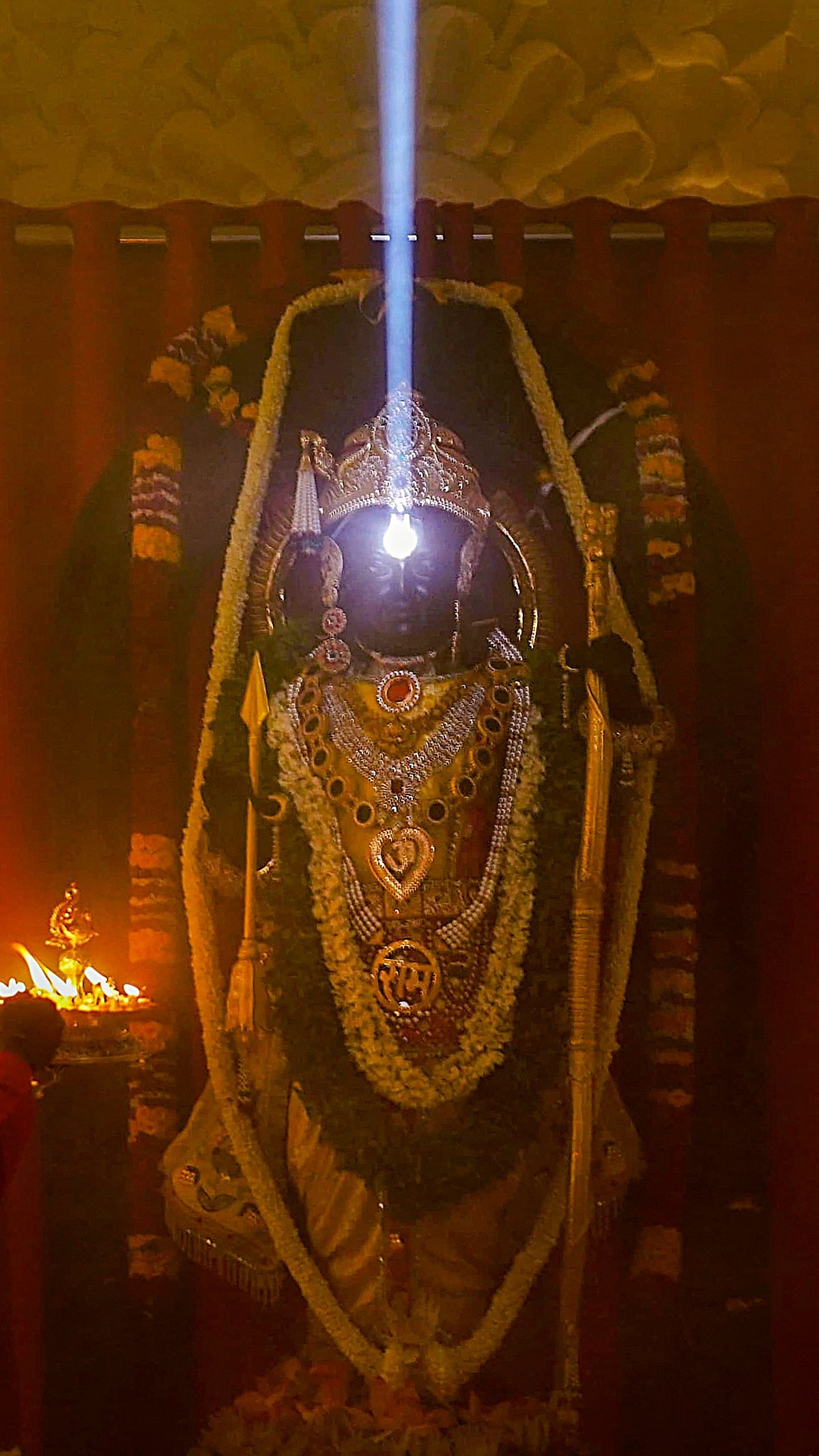 PTI  : Ram Lalla Surya Tilak Ceremony Held At Ayodhya Ram Mandir