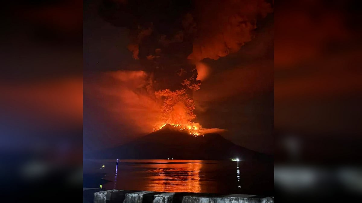 Indonesia: Ruang Volcano Eruptions Spark Hill Collapse Fear, Highest Alert, Tsunami Warning On | Key Points