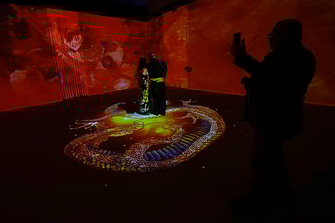 Ukiyoe Immersive Art exhibition