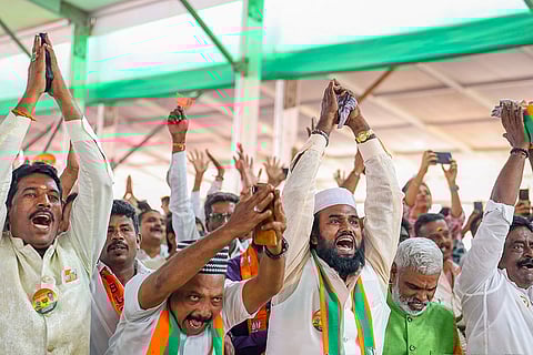 PM Modi campaigns for LS polls