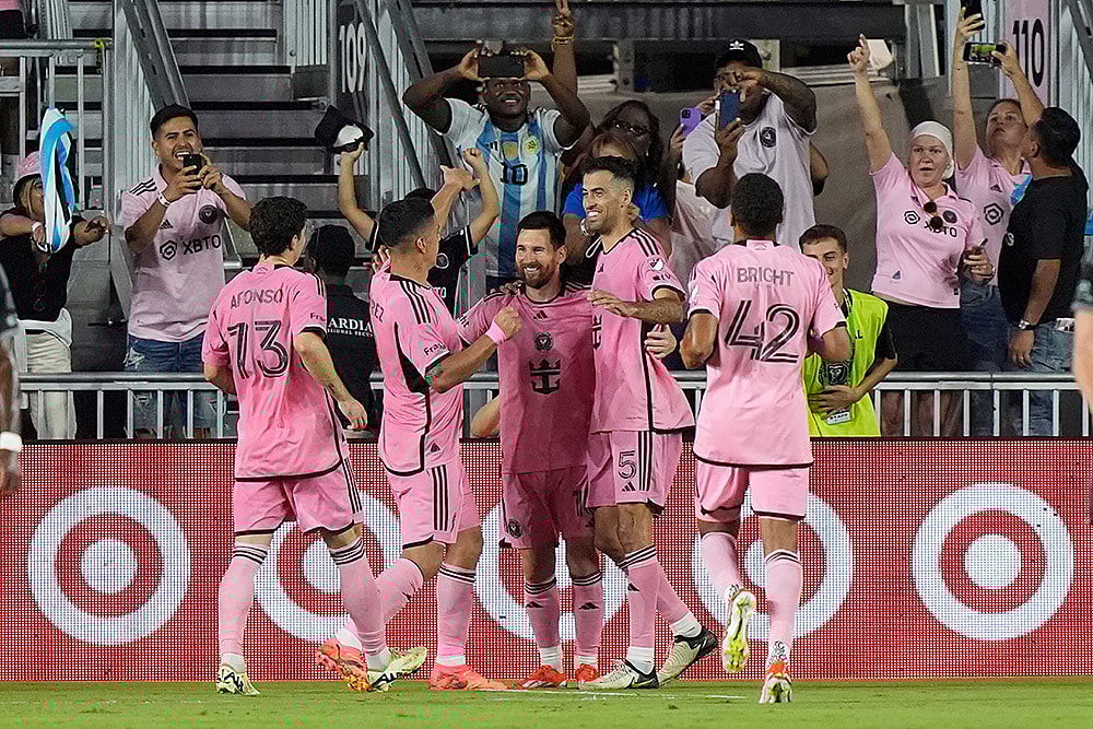 Photo: AP/Marta Lavandier : MLS: Inter Miami vs Nashville SC