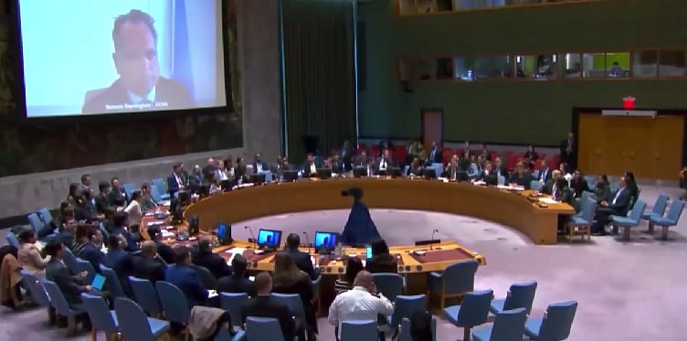 Earthquake Interrupts UN Security Council Meeting - Twitter