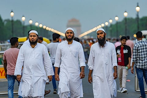 Eid-ul-Fitr: Visitors at India Gate
