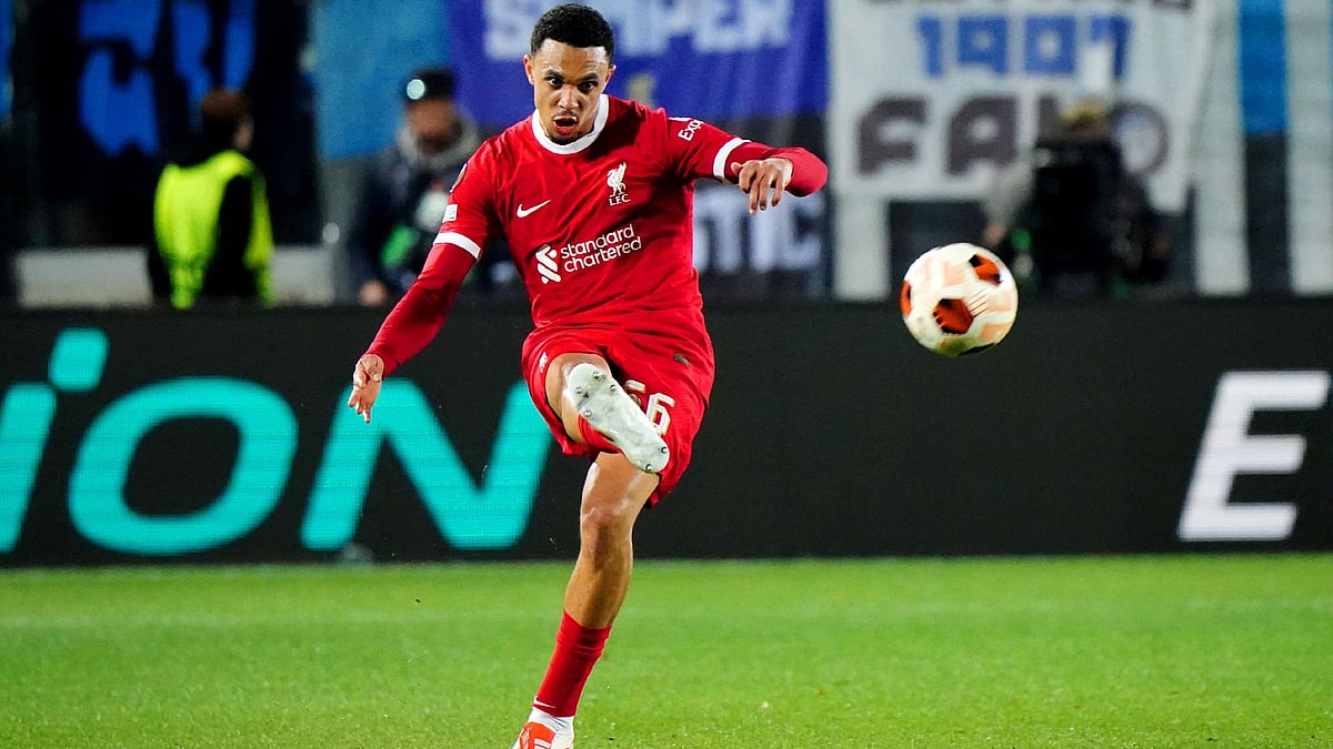 Trent Alexander-Arnold said Liverpool plan to attack the final six games of the season. - Luca Rossini/PA