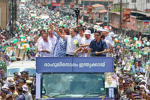Rahul Gandhi in Wayanad