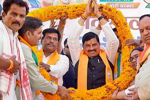 Mohan Yadav campaigns in MP