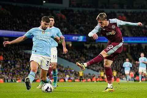 English Premier League 2023-24: Manchester City vs Aston Villa