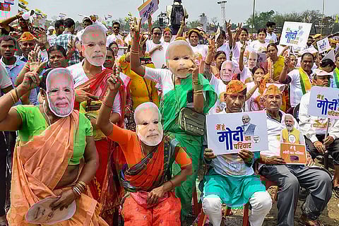 PM Modi campaigns ahead of LS polls in Assam