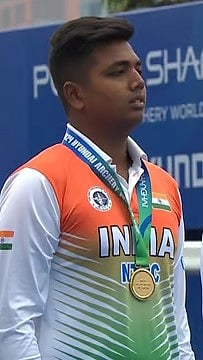 India wins gold in Archery World Cup Stage 1 in Shangha