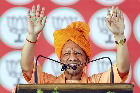 Yogi Adityanath campaigns in UP