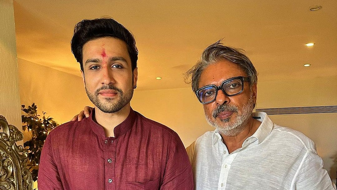 Instagram : Adhyayan Suman and Sanjay Leela Bhansali