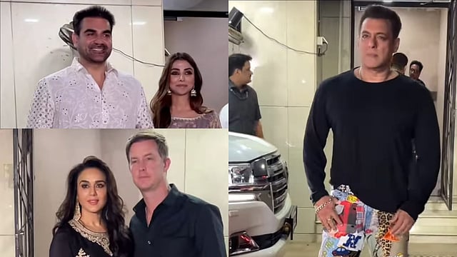 Salman Khan, Preity Zinta, Arbaaz Khan-Sshura Make Stylish Splash At Sohail Khan's Eid Party, Watch Videos