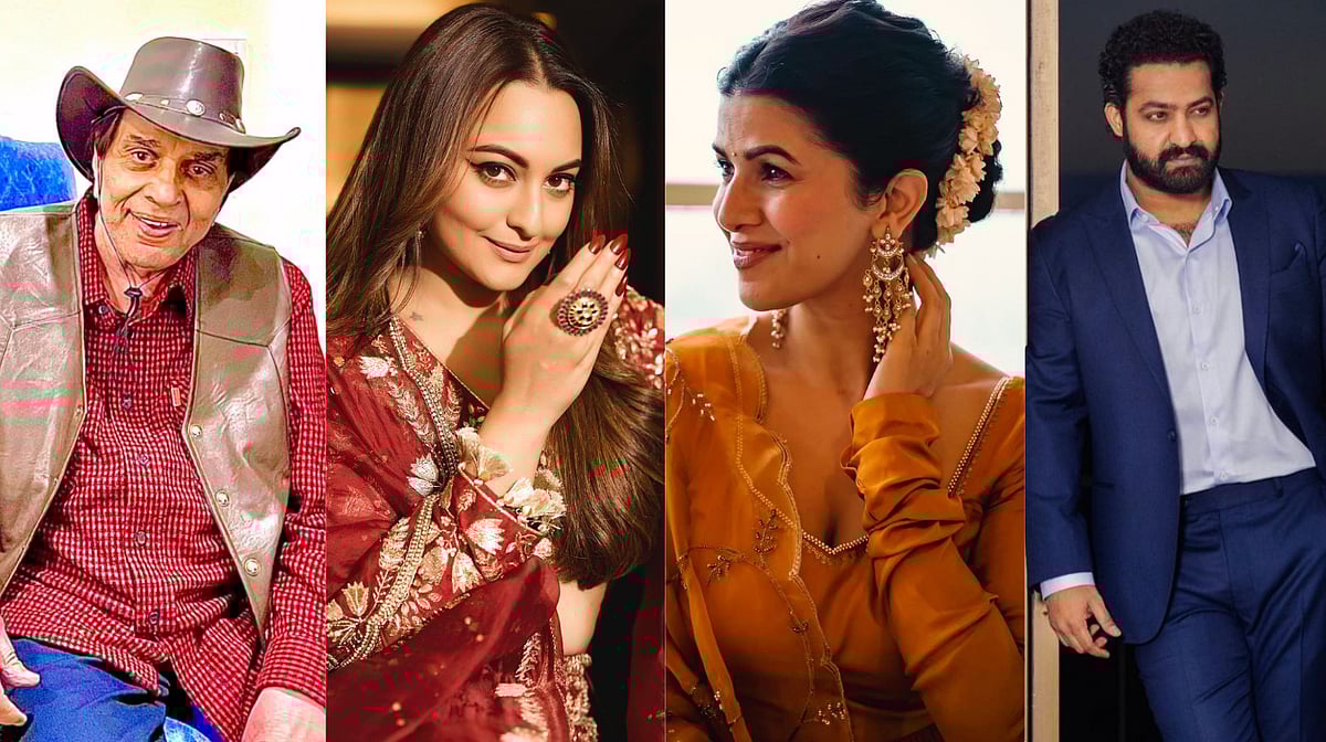 Instagram : Dharmendra, Sonakshi Sinha, Nimrat Kaur, Jr NTR