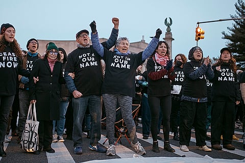 Pro-Palestinian Protest in New York