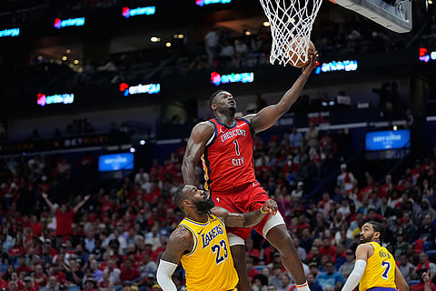 NBA: Los Angeles Lakers vs New Orleans Pelicans