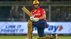 Jonny Bairstow played a starring role in Punjab Kings' historic victory.