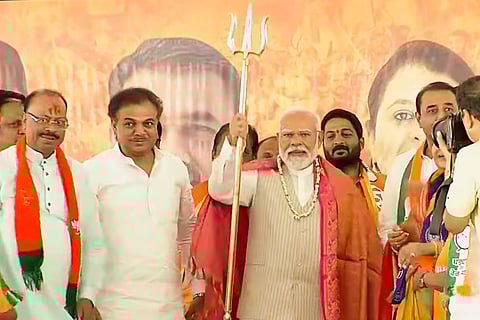 PM Modi campaigns in Maharashtra