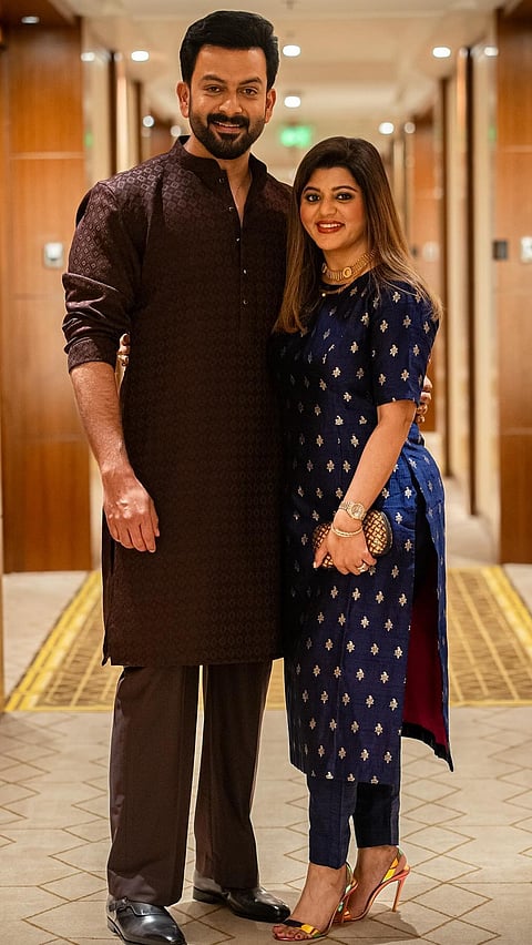 Prithviraj Sukumaran And Supriya Menon Wedding Anniversary