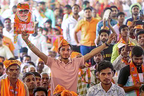 Yogi Adityanath in Bijnor