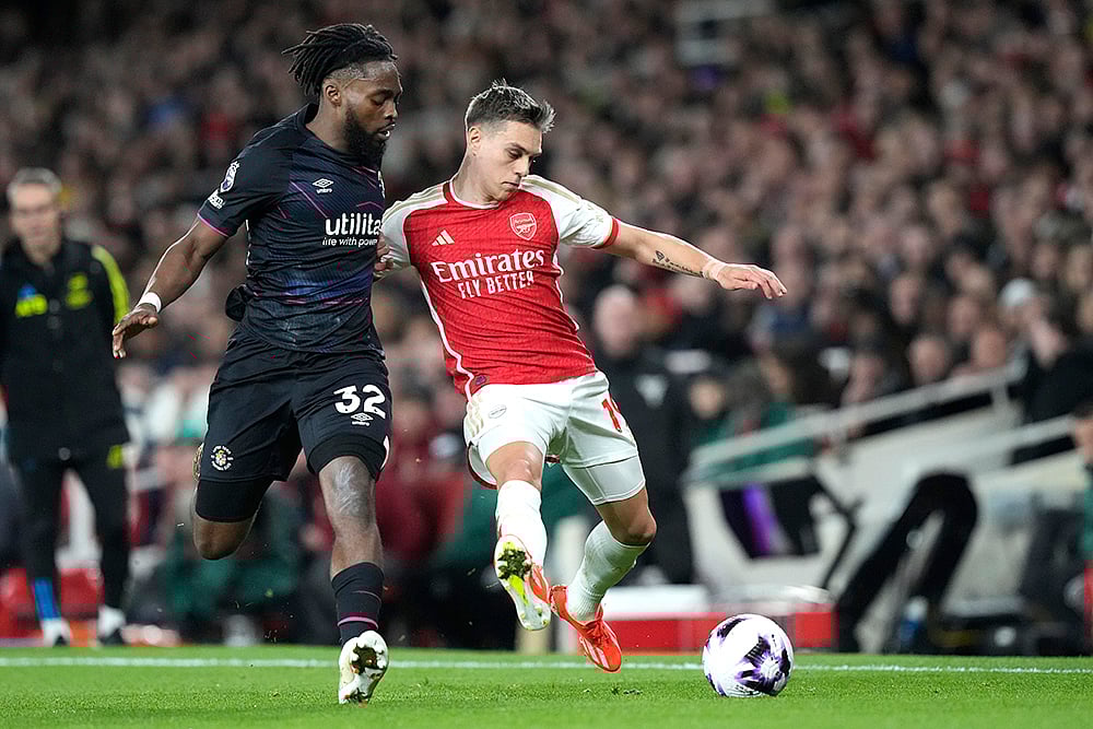 | Photo: AP/Frank Augstein : English Premier League 2023-24: Arsenal vs Luton Town