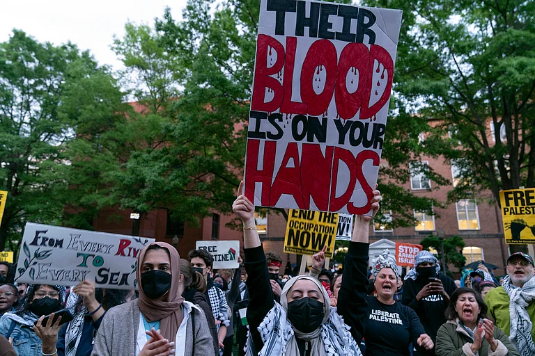 Pro-palestine Campus Protests in US | - AP/Jose Luis Magana