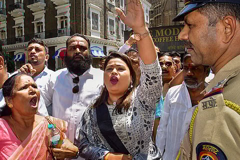 Amol Kirtikar at ED office