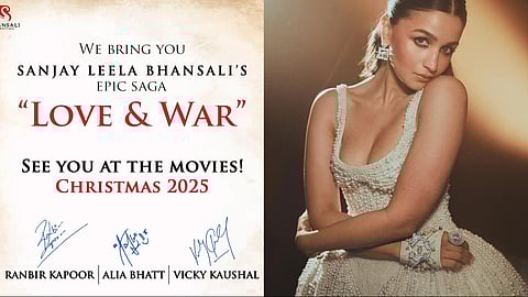 'Love And War', Alia Bhatt