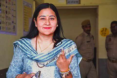 LS polls: Voting for 2nd phase