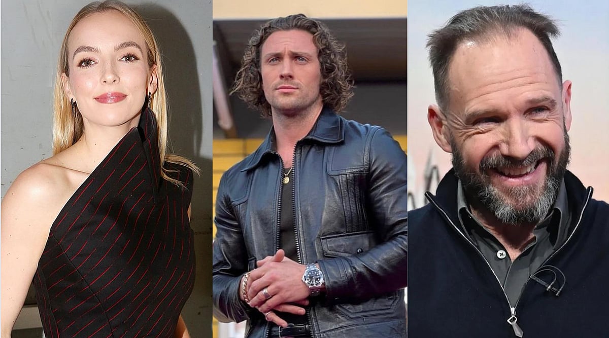 Instagram : Jodie Comer, Aaron Taylor-Johnson, Ralph Fiennes
