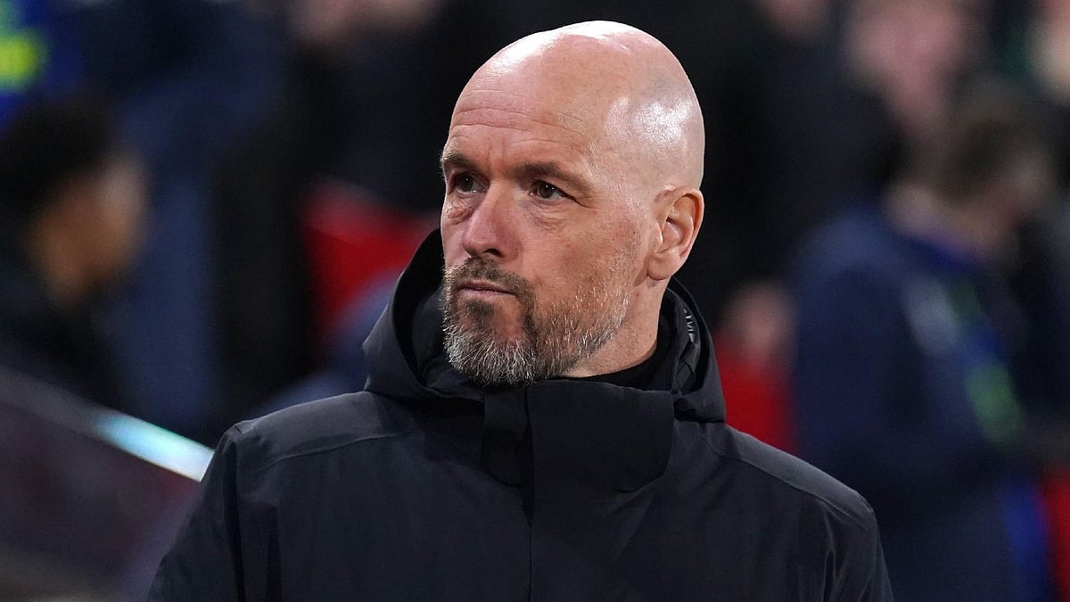Erik ten Hag is ready to move on from the Alejandro Garnacho incident (Adam Davy/PA) - null