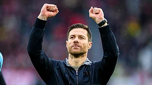 Xabi Alonso has taken Bayer Leverkusen to their first ever Bundesliga crown