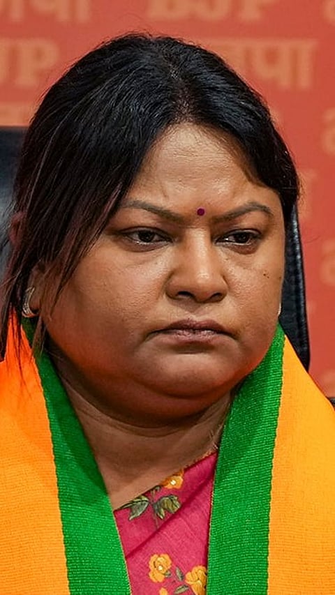 JMM legislator Sita Soren joins BJP