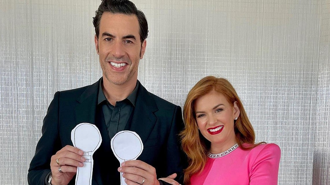 Instagram : Scha Baron Cohen, Isla Fisher