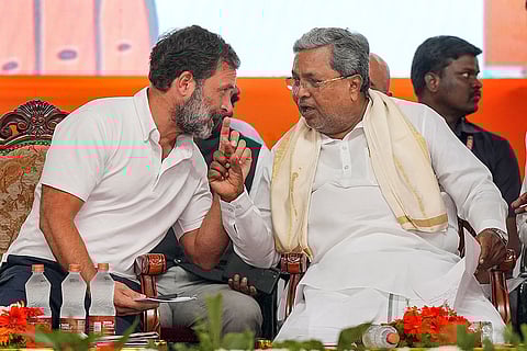 Rahul Gandhi campaigns in Karnataka