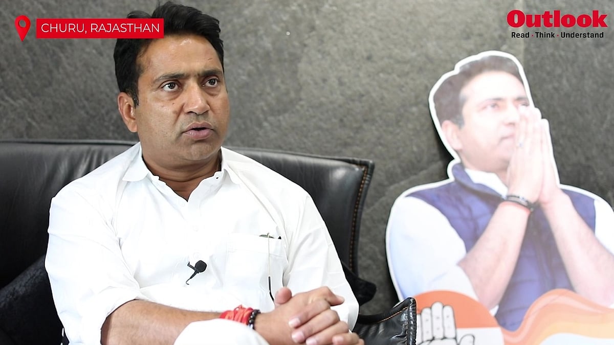 Lok Sabha Elections 2024 | Outlook's Vikram Raj speaks to Rahul Kaswan of INC in Churu