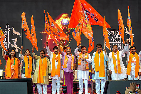 Delhi BJP's Hindu Nav Varsh function