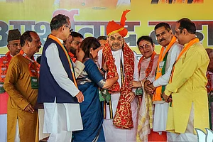 Photo: PTI : Amit Shah to kick off the BJP’s poll campaign in Odisha