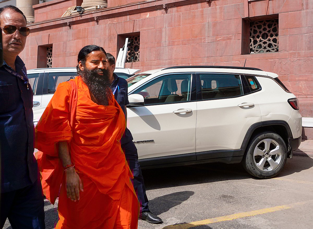 PTI : Patanjali Ayurved co-founder Yoga guru Ramdev