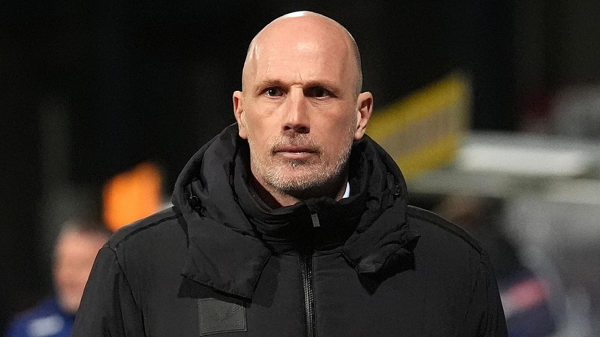 Philippe Clement is comfortable with the intensity of managing Rangers (Andrew Milligan/PA)