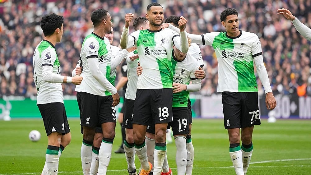 | Photo: AP/Kin Cheung : EPL 2023-24: Liverpool take on Aston Villa in the PL.