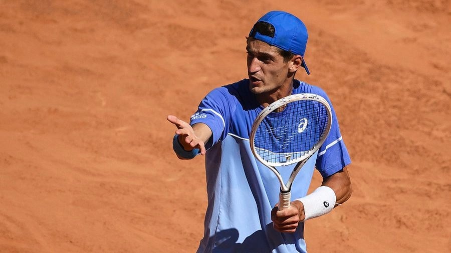 Photo: X/ @Tennis : The fine on Terence Atmane is the largest fine for any accidental offence in the French Open.